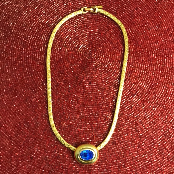 Yves Saint Laurent Jewelry - Vintage YSL 16” pendant necklace